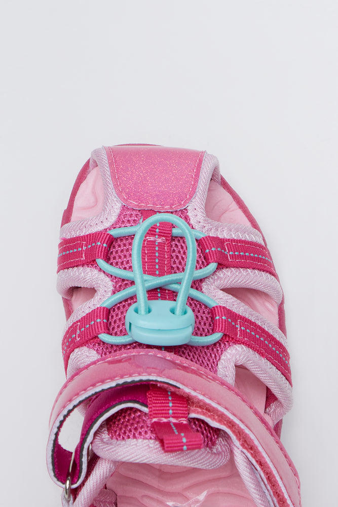Cerise Toggle Adventure Sandals (4)