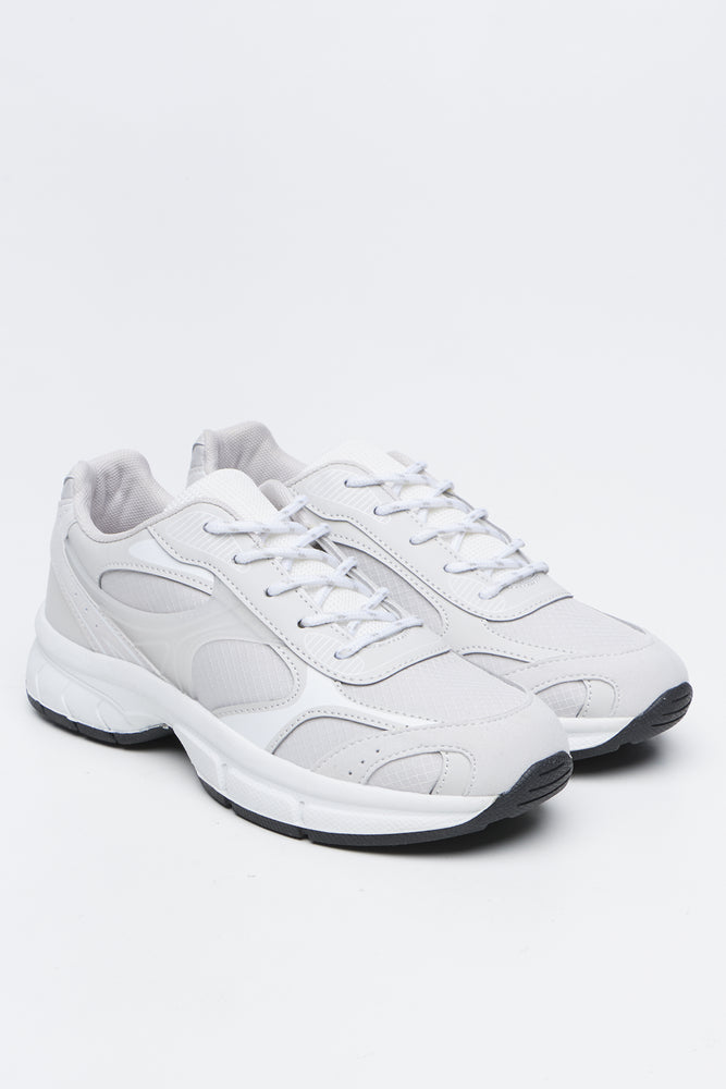 Stone Lace Up Chunky Trainers