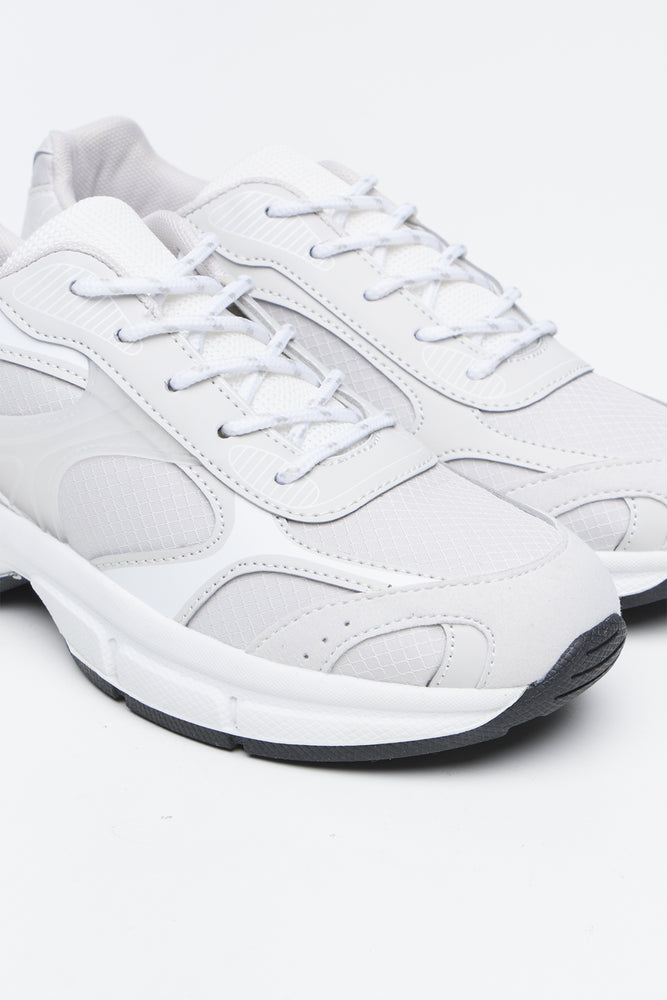 Stone Lace Up Chunky Trainers (2)