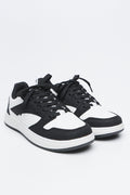 Black and White Skate Sneakers