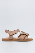 Natural Butterfly Trim Sandals (1)