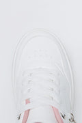 White Bow Charm Fashion Sneakers (4)