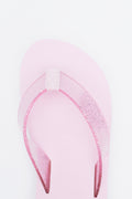 Pink Glitter Platform Flip Flops (4)