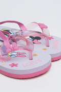 Lilac Minnie & Daisy Flip Flops (2)