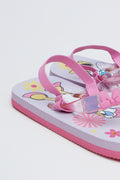 Lilac Minnie & Daisy Flip Flops (3)