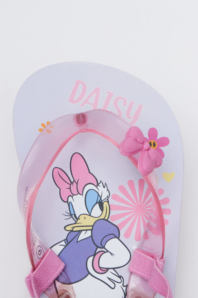 Lilac Minnie & Daisy Flip Flops (4)