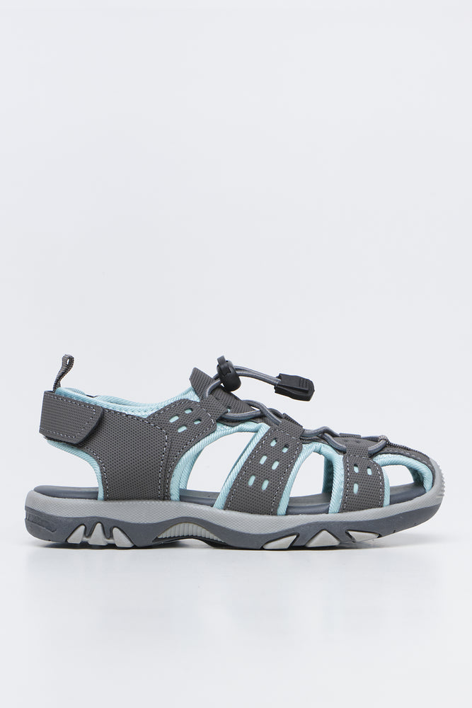 Grey Adventure Sport Sandals (1)