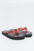 Spider-Man Graphic Print Flip-Flops