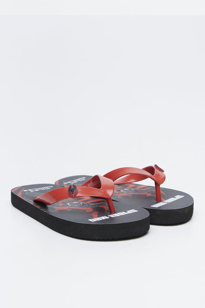 Spider-Man Graphic Print Flip-Flops