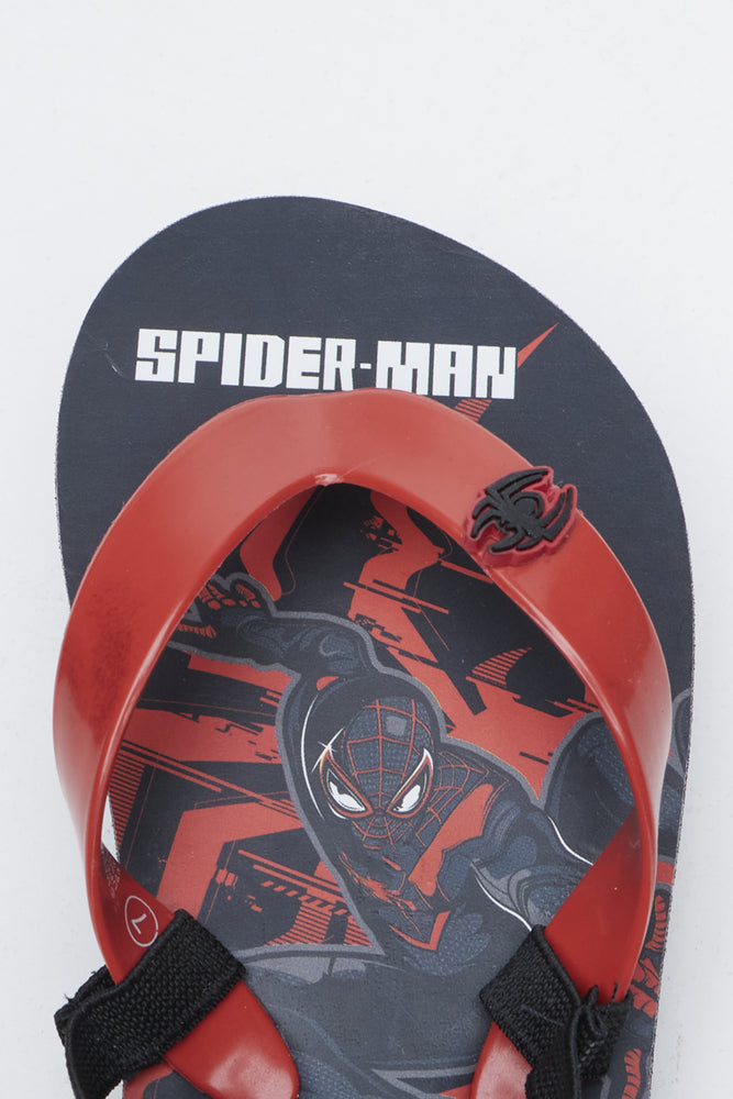 Spider-Man Graphic Print Flip-Flops (1)