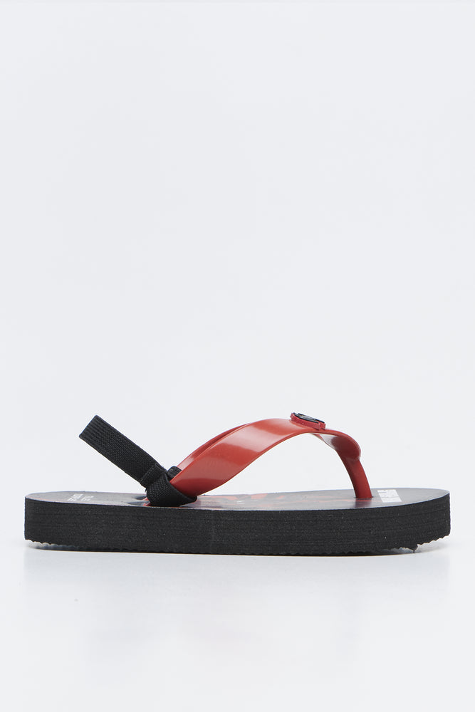 Spider-Man Graphic Print Flip-Flops (7)
