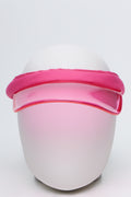 Pink Transparent Sun Visor