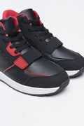 Black Velcro High Top Sneakers (2)