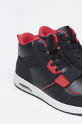 Black Velcro High Top Sneakers (3)