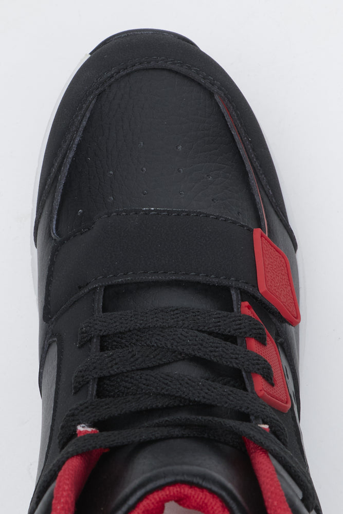 Black Velcro High Top Sneakers (4)