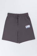 Grey Heavyweight Knit Shorts