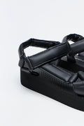 Black Padded Sport Sandals (3)