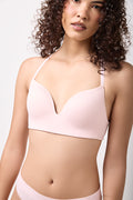 Pink Seamfree Plunge Bralette (3)