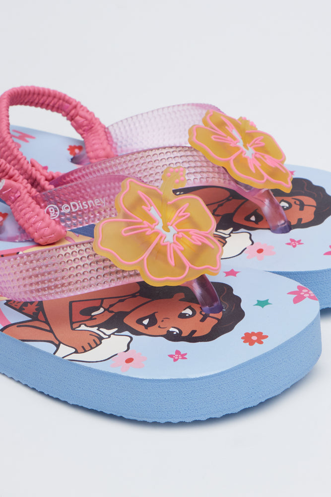 Blue Moana Light Up Flip Flops (2)