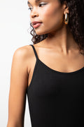 Versatile Fitted Black Cami Top (3)