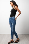 Black Fitted Sleeveless Vest (1)