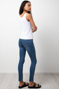 White Fitted Sleeveless Vest (2)