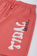 Coral Relaxed Knit Shorts (1)