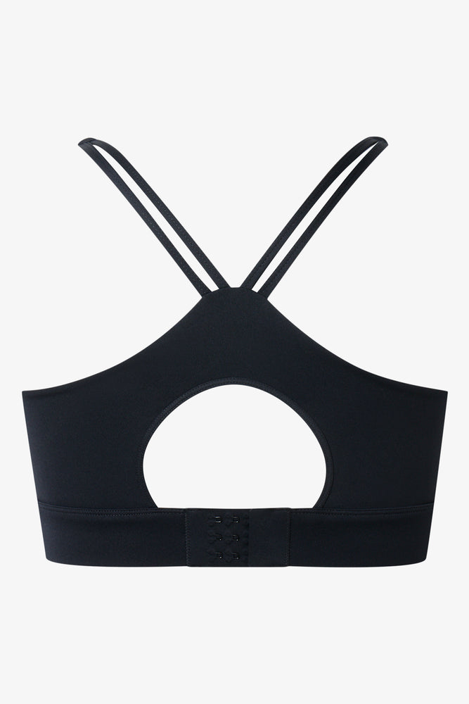 Black High Impact Black Sports Bra (1)