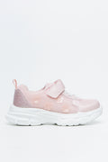 Pink Flower Detail Active Trainers (1)
