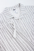 Striped Short Sleeve Shirt Set (1)