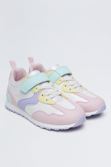 Pastel Retro Low Trainers