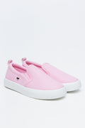 Pink Slip On Sneakers