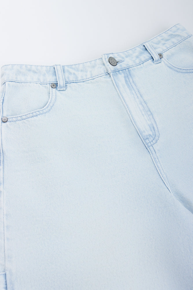 Light Blue Denim Bermuda Shorts (1)