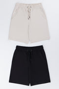 2 Pack Knit Shorts