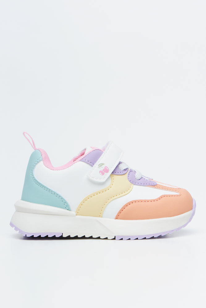 Retro Colourblock Trainers (1)