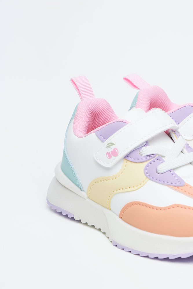 Retro Colourblock Trainers (3)