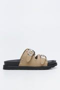 Studded Chunky Buckle Sandals (1)