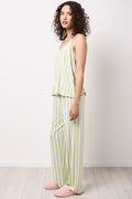 Green Striped Cami Lounge Set (1)