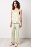 Green Striped Cami Lounge Set (4)