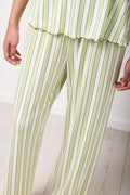Green Striped Cami Lounge Set (7)