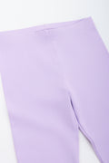 Purple Plain Leggings (1)