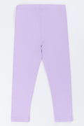 Purple Plain Leggings (2)