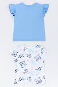 2 Pack Bluey Print T-Shirt (2)