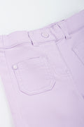 Lilac Wideleg Denim Pants (1)