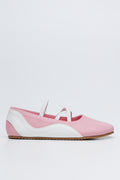 Pink Sporty Ballet Pumps (1)