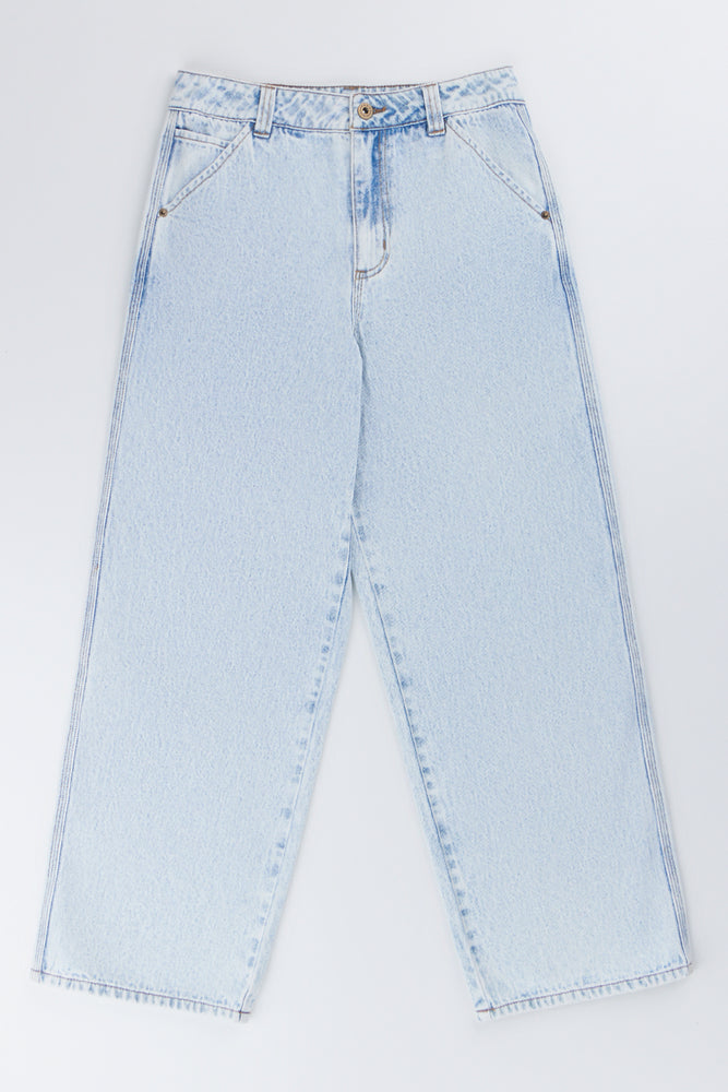 Light Blue Skater Fit Denim Jeans