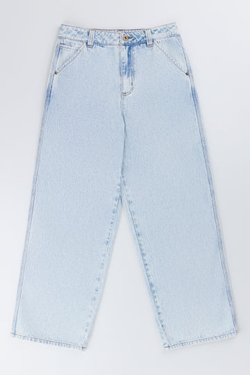 Light Blue Skater Fit Denim Jeans