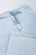 Light Blue Skater Fit Denim Jeans (1)