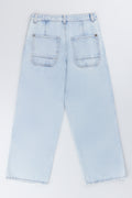 Light Blue Skater Fit Denim Jeans (2)