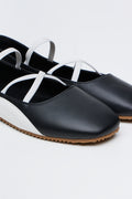 Black & White Sporty Pumps (2)